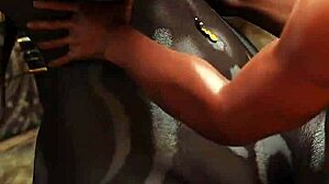 Hot Sex with Fiery Brunette in 3D Animation, Wow!