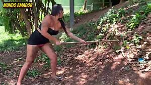 Latina Milf's First Time with Friend in Hot Action