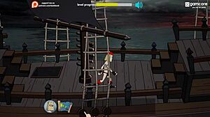 what’s fuckerman up to on that wild pirate ship yacht?