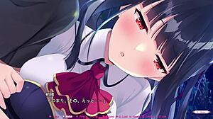 I’m so into Hajilove -Making Lovers- Mini Fandisk Vol 02 with Kouta, Hatsuho, and Yofune in Scene 3 Ver 1 ending.