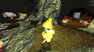 Whorblox Brothel Pitfall 2: Wild Fucking Action with Pregnant Furry Hentai Babes!