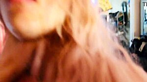 Wow, Rossi's blonde hentai blowjob ends with cum everywhere!