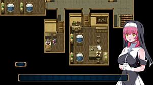 Jalan-jalan kota malam dan interaksi dengan pria horny - Nightmare Knight bagian 8 rute baik dengan masturbasi tetek besar dan anal