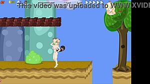 Peach Untold Tale gameplay 1-2-1-b gangbang action!