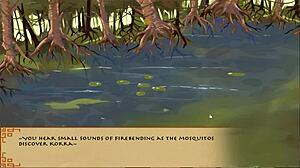 Korra's Swamp Handjob with Big Tits!