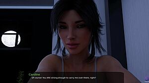 Stepsister creeps into my room for a sneaky blowjob in 3D hentai.