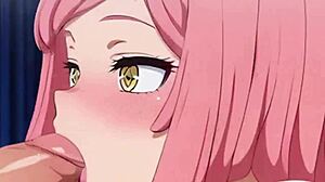 Hatsume Mei in steamy anime action