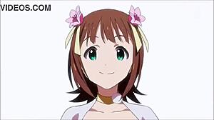 Bold Sexy Anime Girl Dances Seductively On Pole