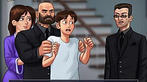 Summertime Saga 57 tampilkan milf tetek besar naik kontol monster remaja dalam aksi erotis