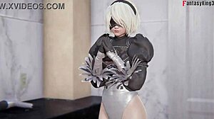 2B Fucking In The Shower 3D Chapter 4 Full Movie On Sheer Fantasy