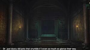 Quest failed fantasy game chapter one part 5 with orgasmic moaning and rough femdom anime hentai.