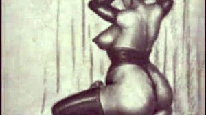 I feel excitement from vintage erotic drawings