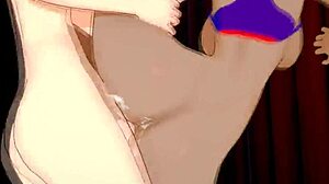Kim Possible - Bonnie Gets Creampied Hard by Kim in Cowgirl