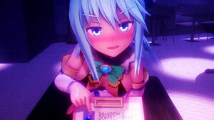 In KONOSUBA, AQUA in bunny suit GETS POUNDED hard.
