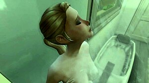 Sims Characters Engage in Detailed 3D Cartoon Fun