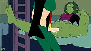 what’s hiding behind young titans’ camera?