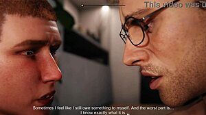 Visiting professor after couples turned into hard university sex animation