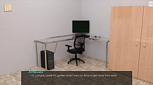 Master 37 Dominates with Big Tits and Ass in Erotic Anime Game