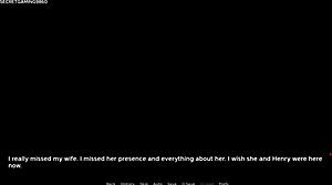 Her husband cleans her pussy after a huge bbc pounding. Hotwife 25 3d porn game shocks!