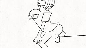 哇！动漫翘臀骚逼被狠操男主宰场面超猛！