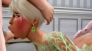 Wow, old guys banging a teen hard with deepthroat and doggystyle fun!