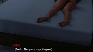 Step-Aunt Massage Turns Wild in Gameplay