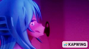 aqua from konosuba gives the wildest goddess suck
