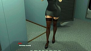 Step-aunt delivers an intense boobjob in Away From Home 3 gameplay. Her curvy outfit drives wild action!