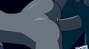 robin takes on estel in a steamy batman encounter.