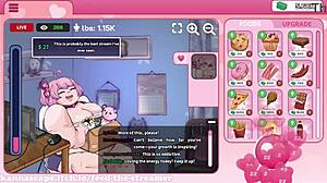 she gently massages her own cute erotic tits and boobs in anime hentai till they start milking out softly