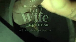 High school dxd features japanese girl at glory hole sucking multiple cocks outdoors and getting cum in pussy