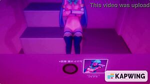 aqua from konosuba gives the wildest goddess suck