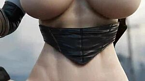 你准备好操这个姐妹在3D游戏动画里了吗？