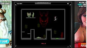 Gameplay Castellum Res Venerae Hell with BDSM and Monster Cock Fisting