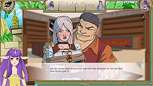 Lylas Curse Part 4 Featuring Big Tits Boobs Piercing Nipples And Monster Elf Cock In Anime Hentai