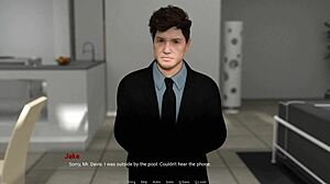 Step-aunt delivers an intense boobjob in Away From Home 3 gameplay. Her curvy outfit drives wild action!