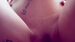 Gabriela Flores and Aixmen fuck hard in the car deep in the woods