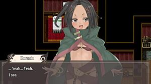 Lost in the city with a friend leads to femdom scenes featuring big cock cum action and small tits fetish in Enatus Radi part 4 hentai game.