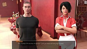 Master 37 Dominates with Big Tits and Ass in Erotic Anime Game