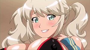 Stepsister goes crazy for older brother's dick while second stepsister joins in alien hentai.