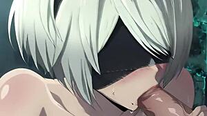 I’m obsessed with Nier Automata 2B in this wild hentai AI version, it’s pure fire