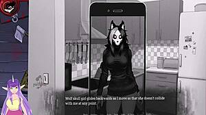 malovent uncensored part 2 teases with big tits brunette in sexy hentai game