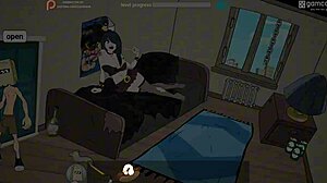 我在校园玩Fuckerman，操大屁股熟女在恶搞游戏里