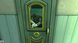 大奶老婆用怪物黑鸡巴出轨在sims4