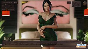 Tracy gives a public blowjob in ep2, then they dive into creampie assfucking with Japanese anime monster bdsm in Living with Temptation American Sunset.