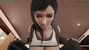 tifa lockhart caught in steamy 3d fantasy action surprise