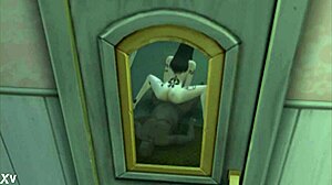 Big tits wife cheats with monster black cock in sims4