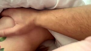 In this cute homemade anime, a beautiful couple says good morning, who are you