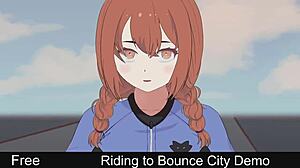 Just played Riding to Bounce City demo, pretty cool