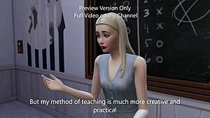 I Fucked My Teacher for a Live Sex Show!